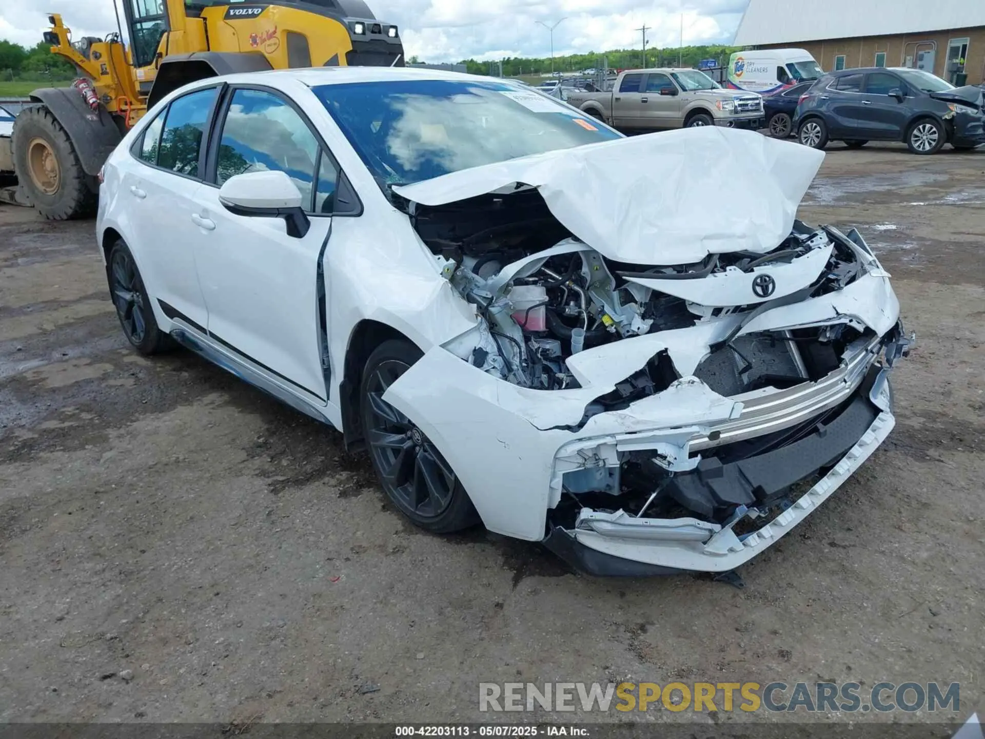 1 fotografías del automóvil dañado 5YFS4MCE8SP222483 TOYOTA COROLLA 2025