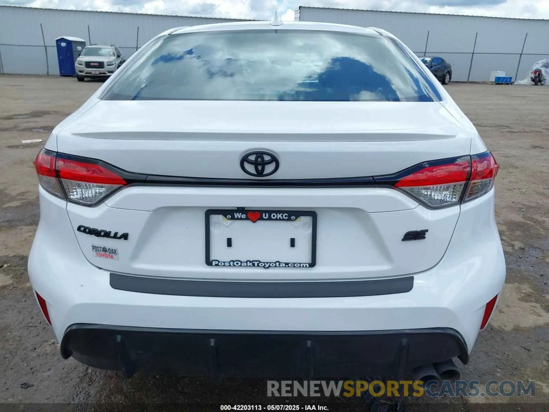 17 fotografías del automóvil dañado 5YFS4MCE8SP222483 TOYOTA COROLLA 2025