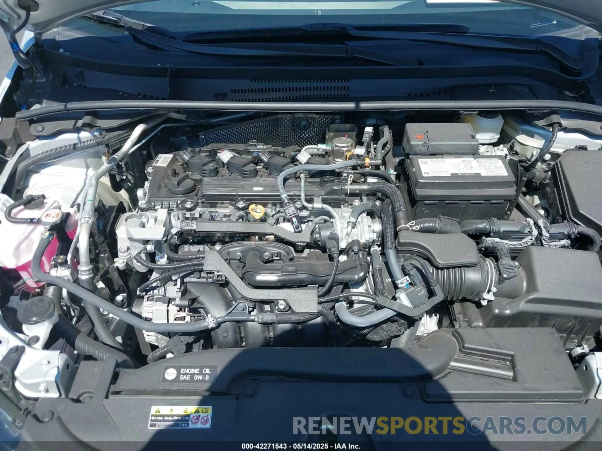 10 fotografías del automóvil dañado 5YFS4MCE8SP225237 TOYOTA COROLLA 2025