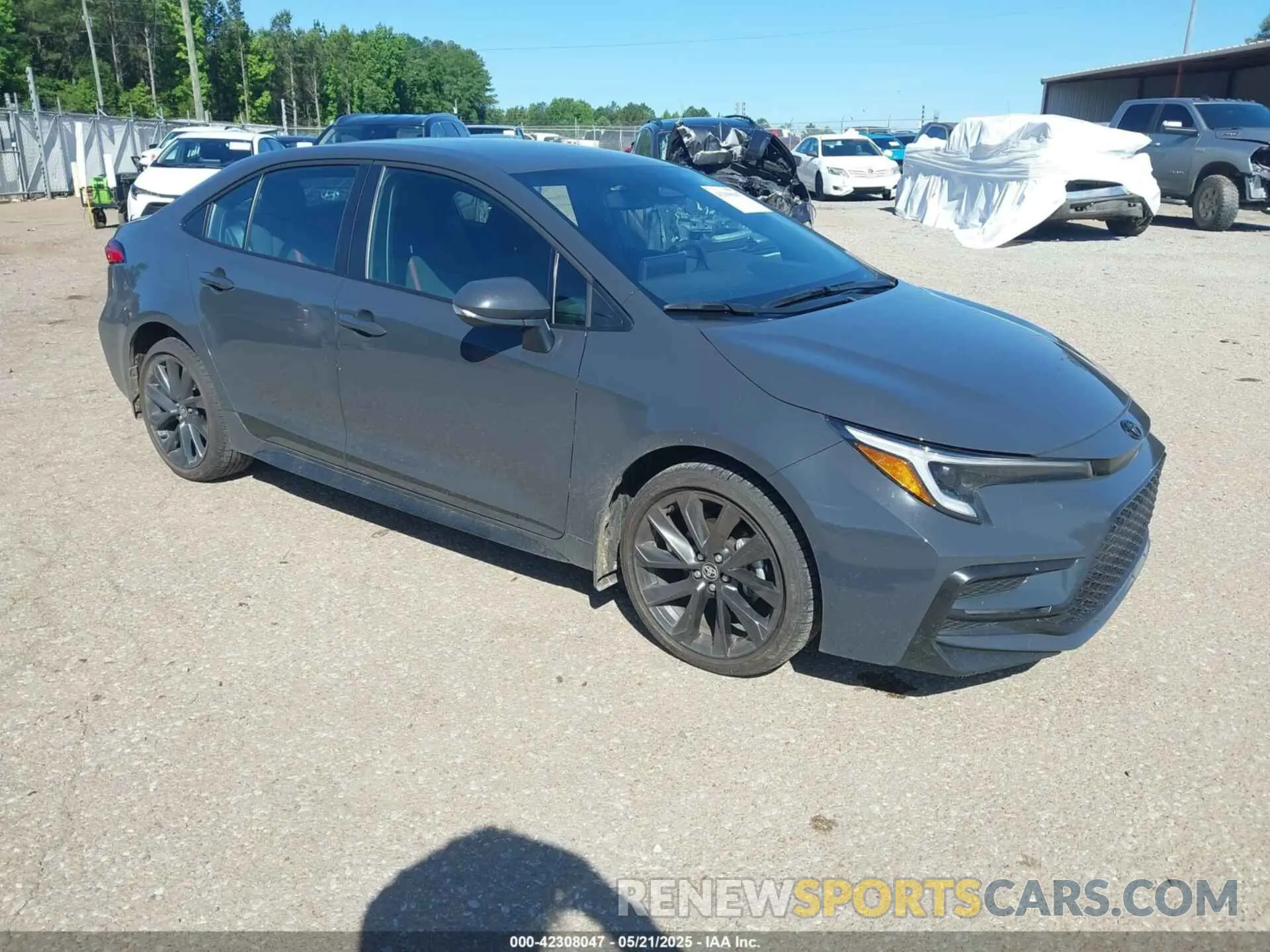 1 fotografías del automóvil dañado 5YFS4MCE8SP232429 TOYOTA COROLLA 2025