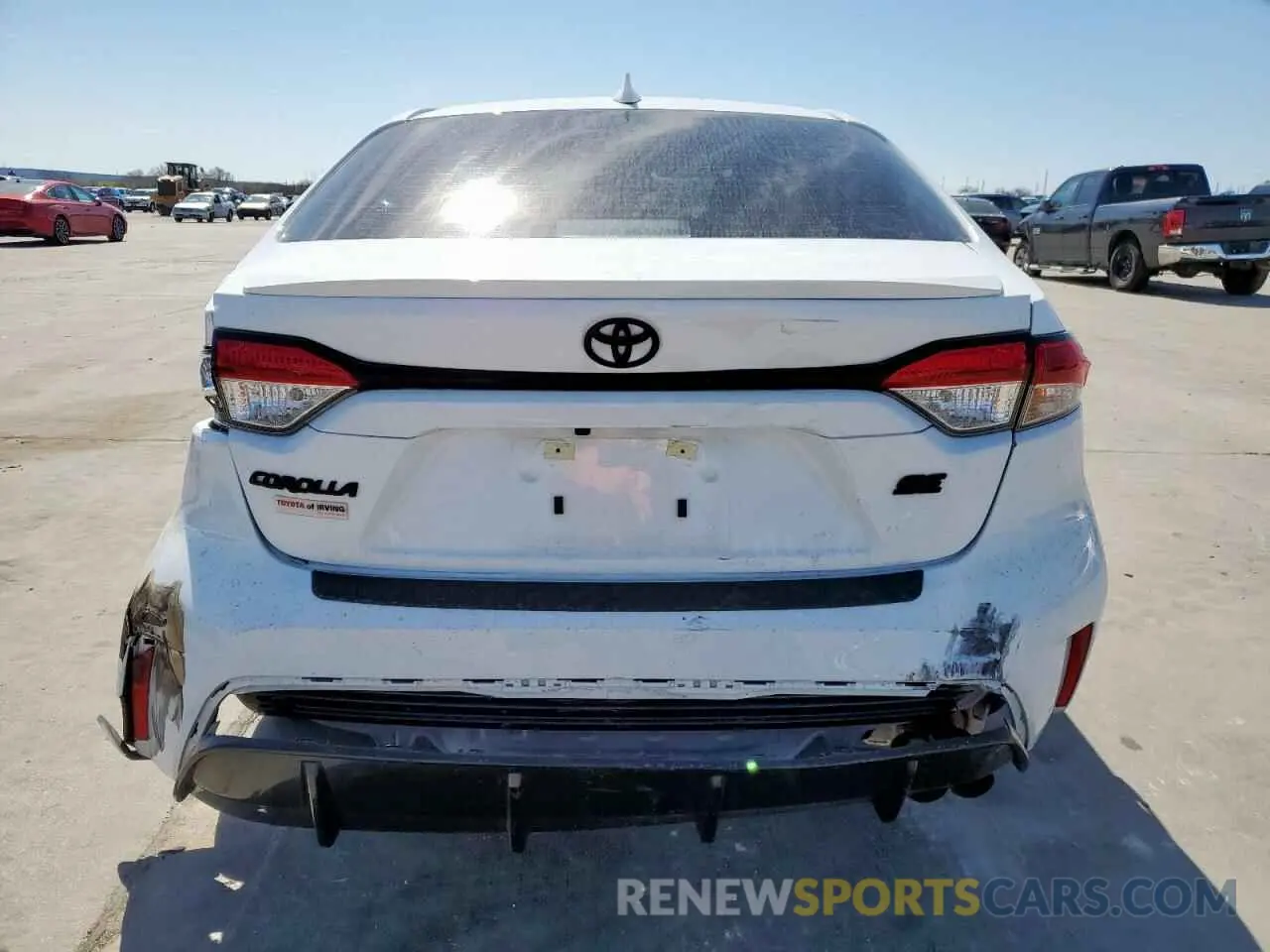 6 fotografías del automóvil dañado 5YFS4MCE9SP222332 TOYOTA COROLLA 2025