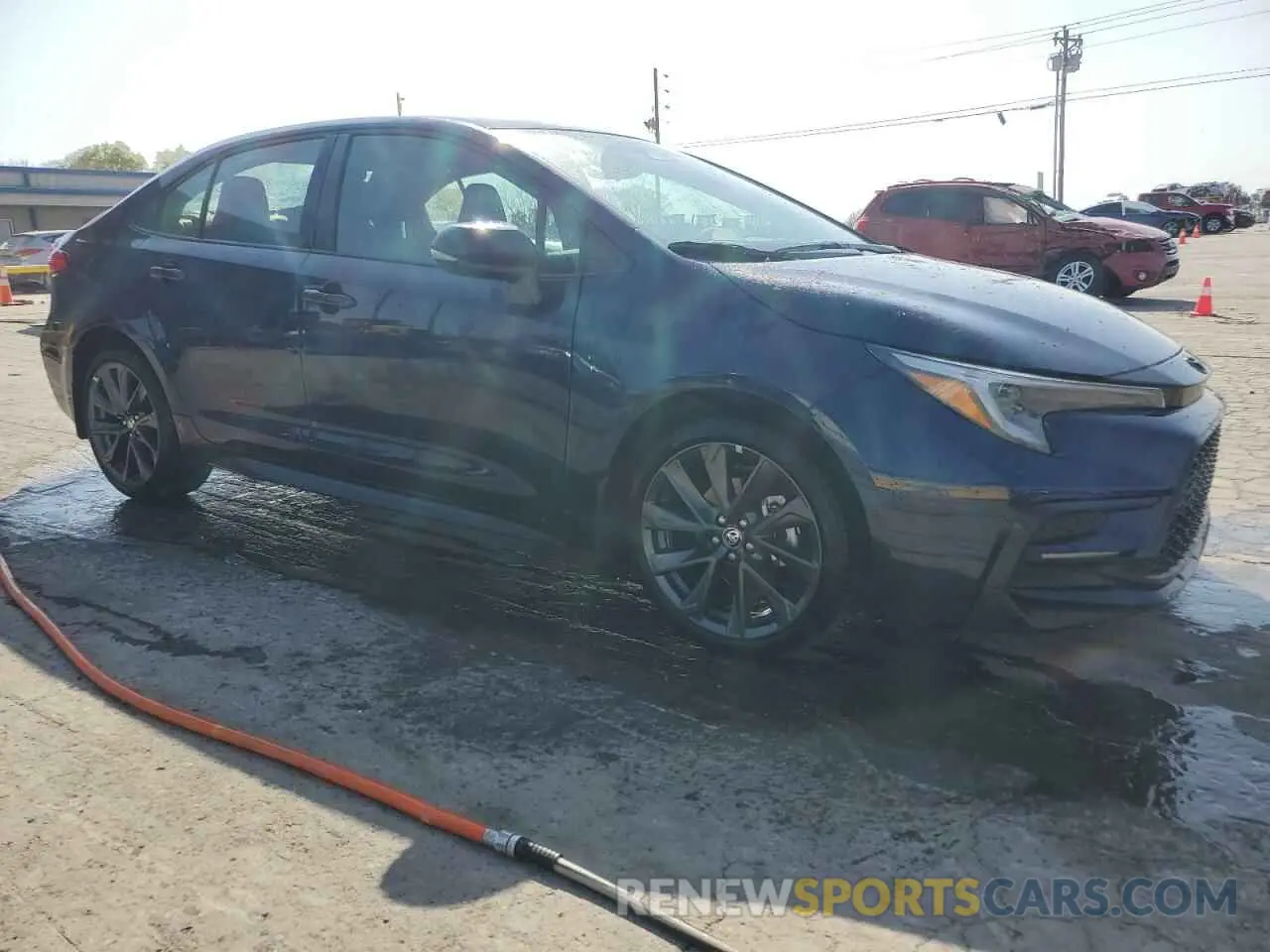 4 fotografías del automóvil dañado 5YFS4MCE9SP223965 TOYOTA COROLLA 2025