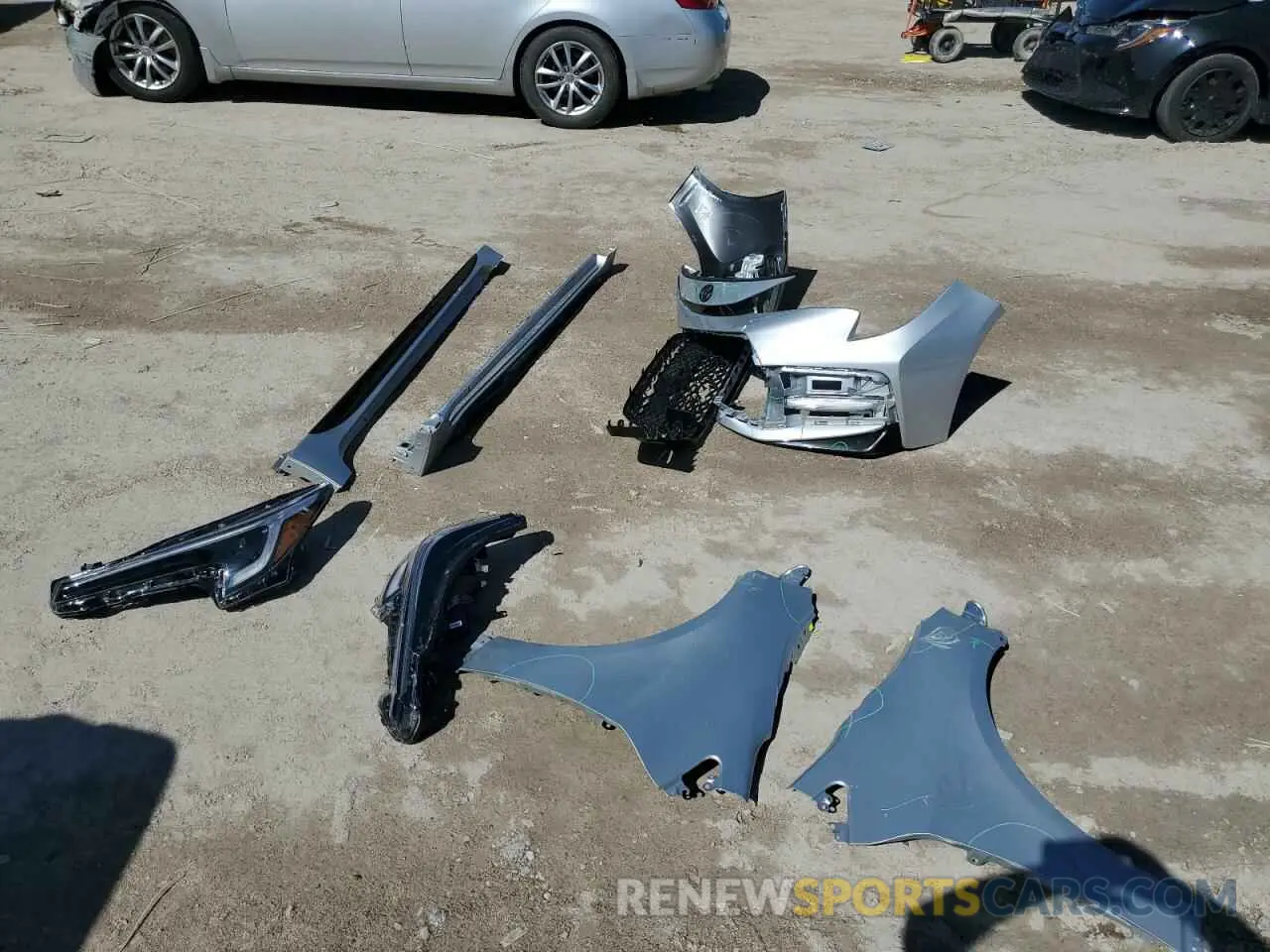 12 fotografías del automóvil dañado 5YFS4MCEXSP227488 TOYOTA COROLLA 2025