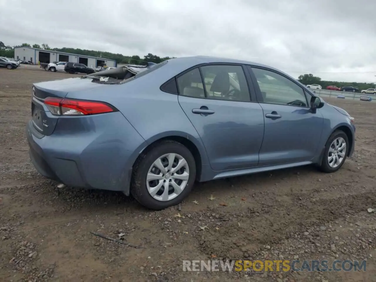 3 fotografías del automóvil dañado JTDBCMFE0SJ038190 TOYOTA COROLLA 2025