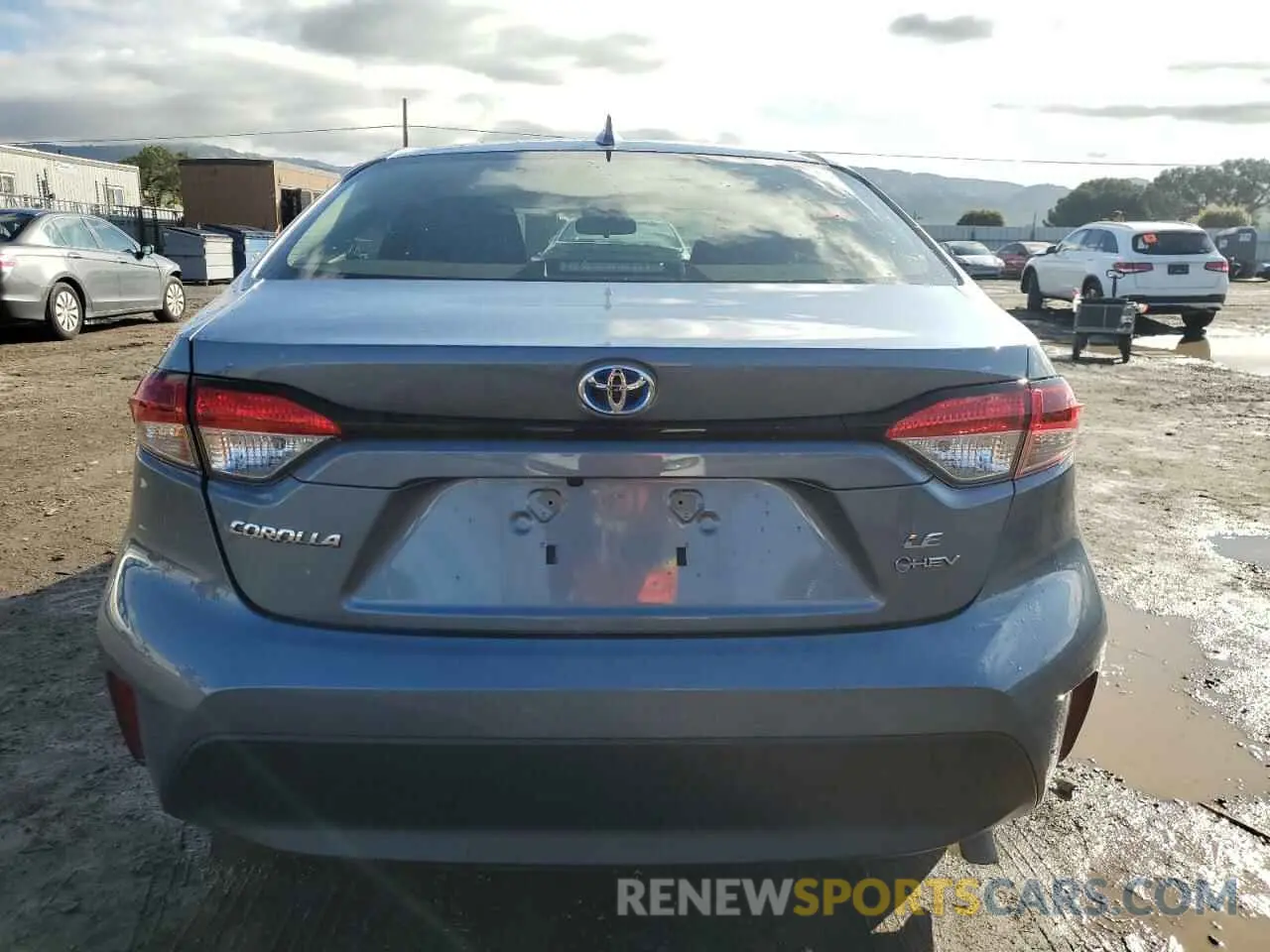 6 fotografías del automóvil dañado JTDBCMFE1SJ044614 TOYOTA COROLLA 2025