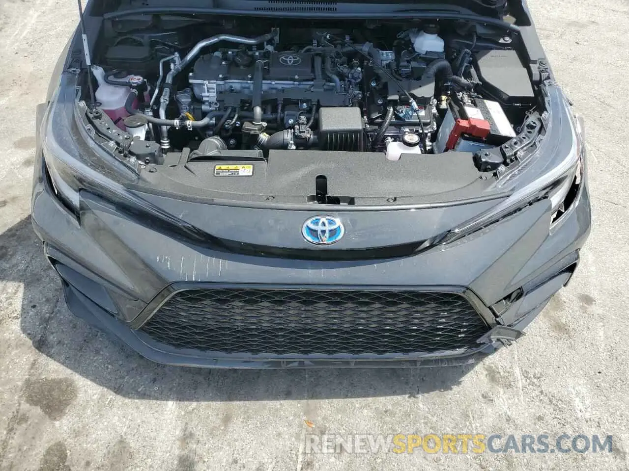 11 fotografías del automóvil dañado JTDBCMFE2S3086133 TOYOTA COROLLA 2025