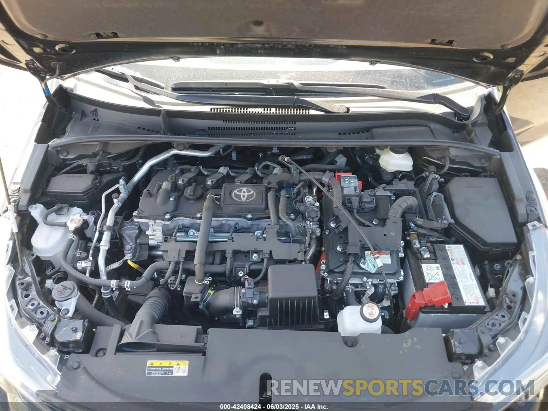10 fotografías del automóvil dañado JTDBCMFE2SJ042161 TOYOTA COROLLA 2025