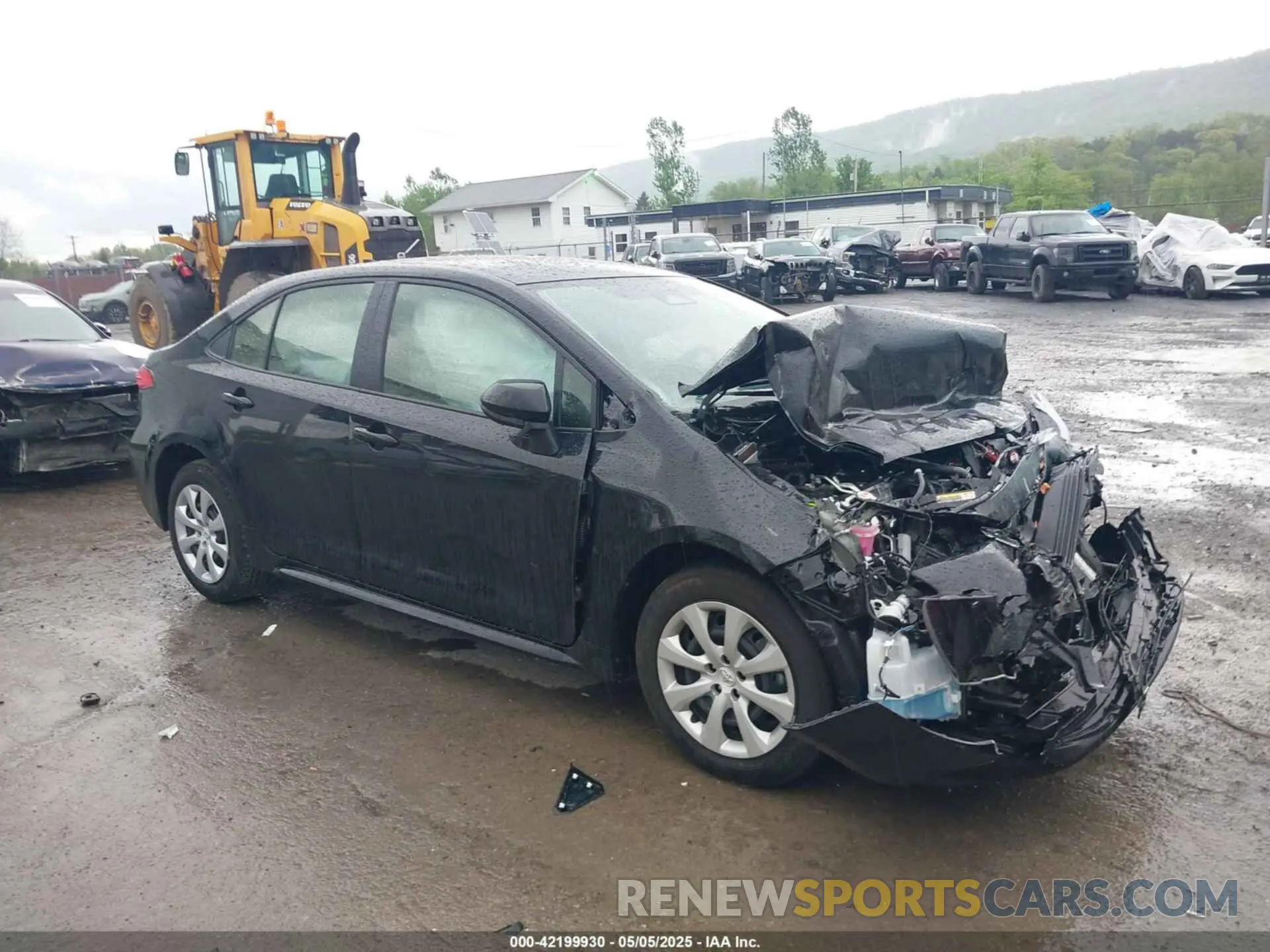 1 fotografías del automóvil dañado JTDBCMFE3S3075903 TOYOTA COROLLA 2025