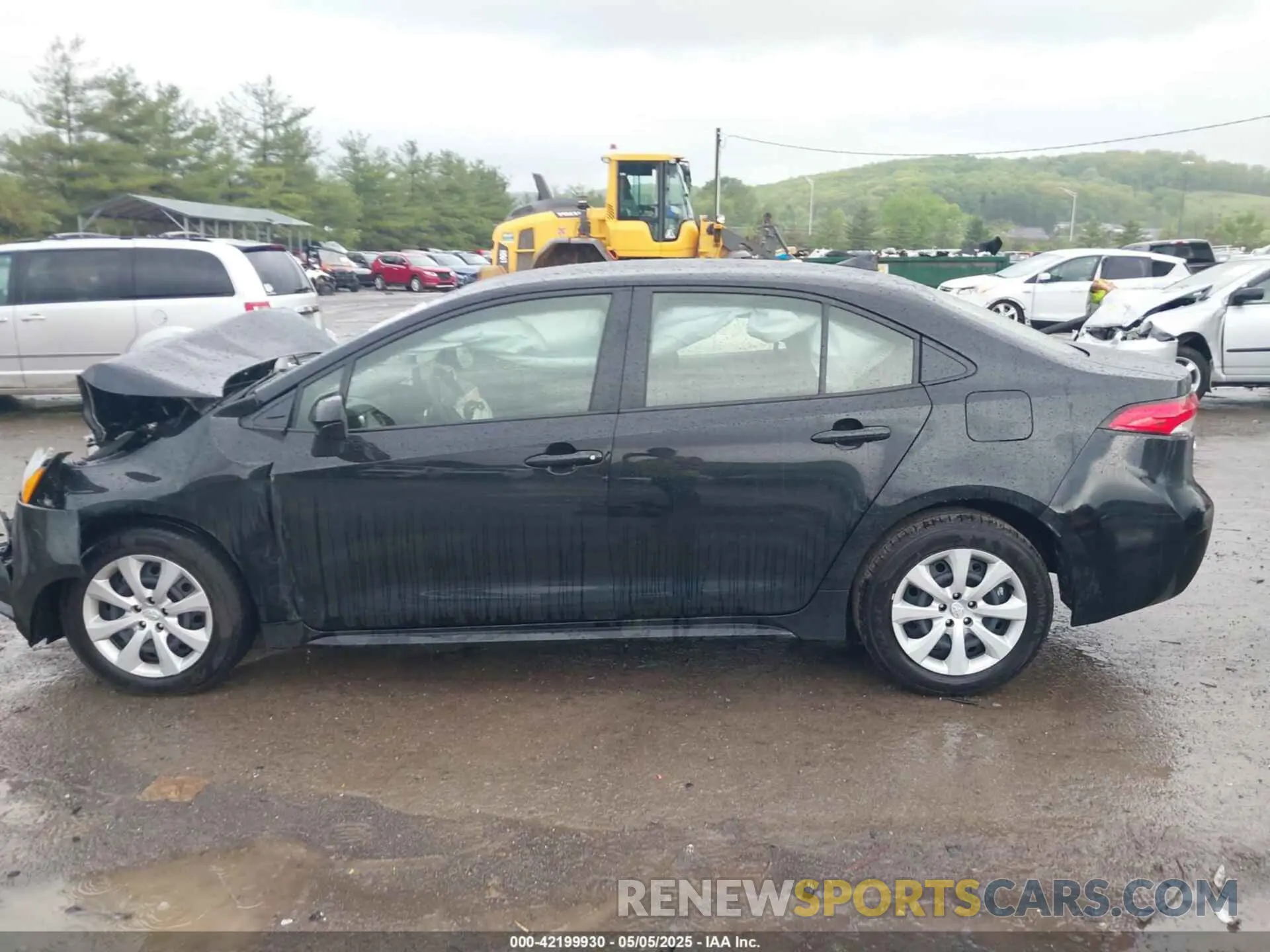 14 fotografías del automóvil dañado JTDBCMFE3S3075903 TOYOTA COROLLA 2025