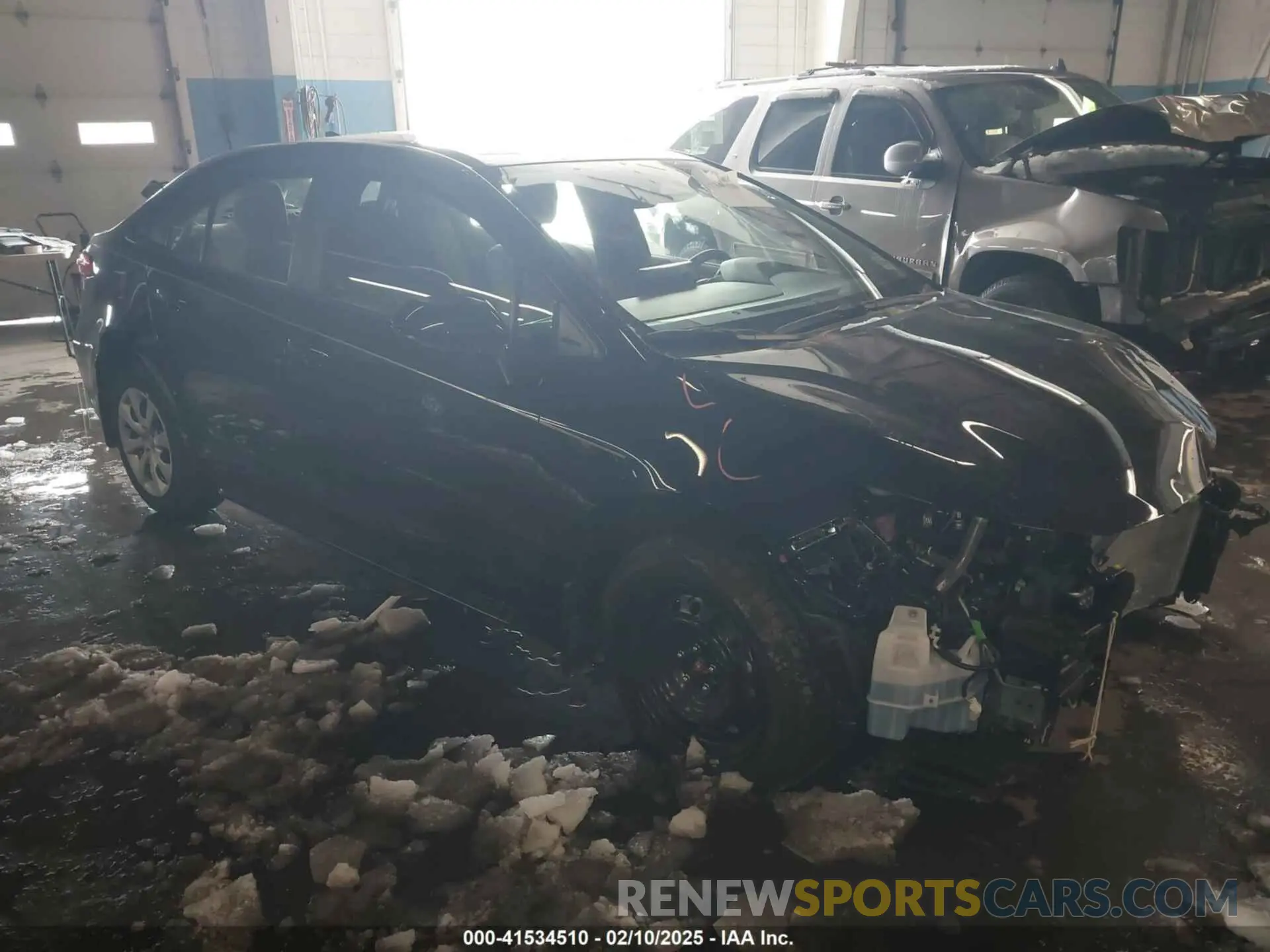 1 fotografías del automóvil dañado JTDBCMFE6S3071845 TOYOTA COROLLA 2025