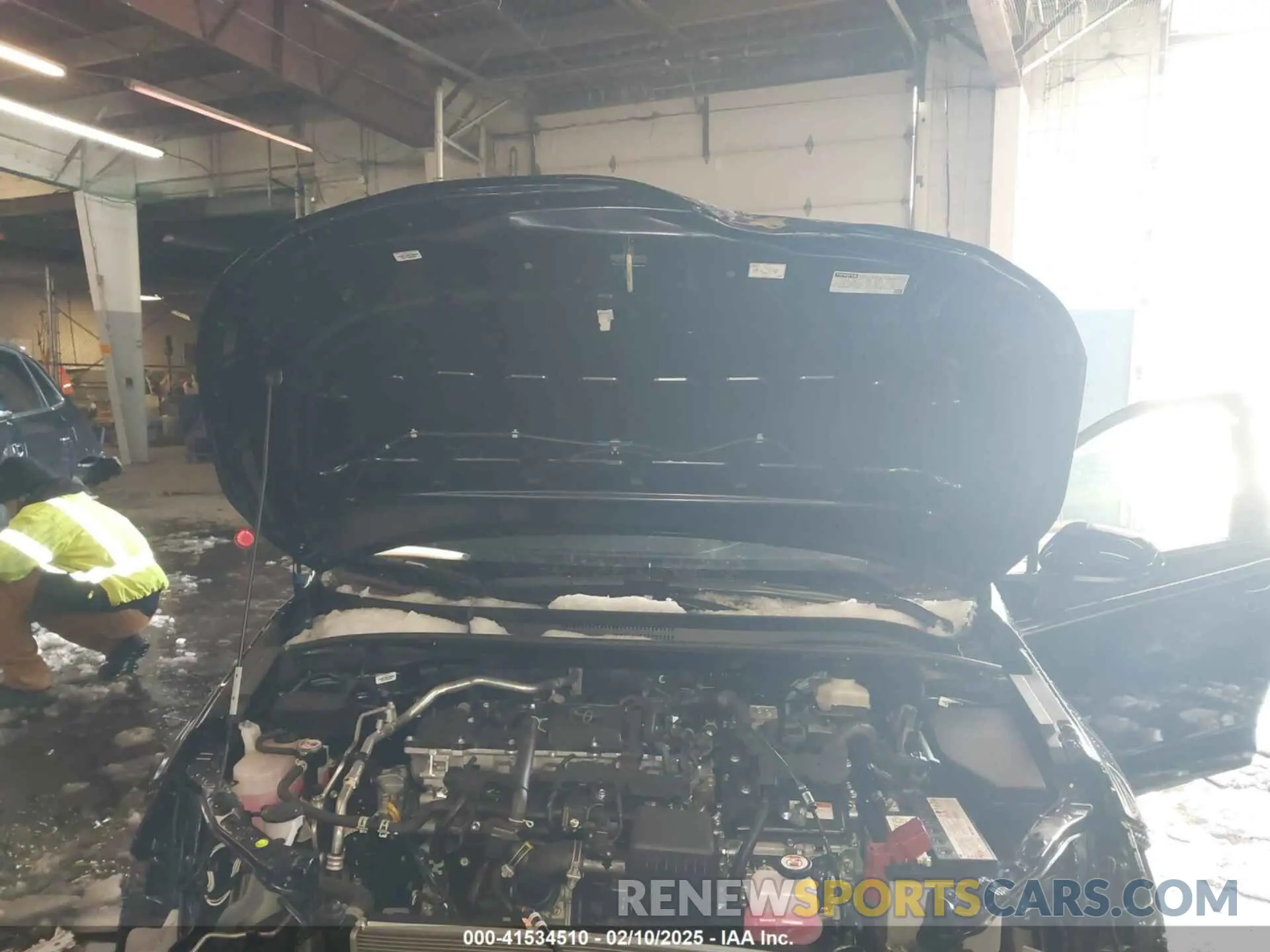 10 fotografías del automóvil dañado JTDBCMFE6S3071845 TOYOTA COROLLA 2025