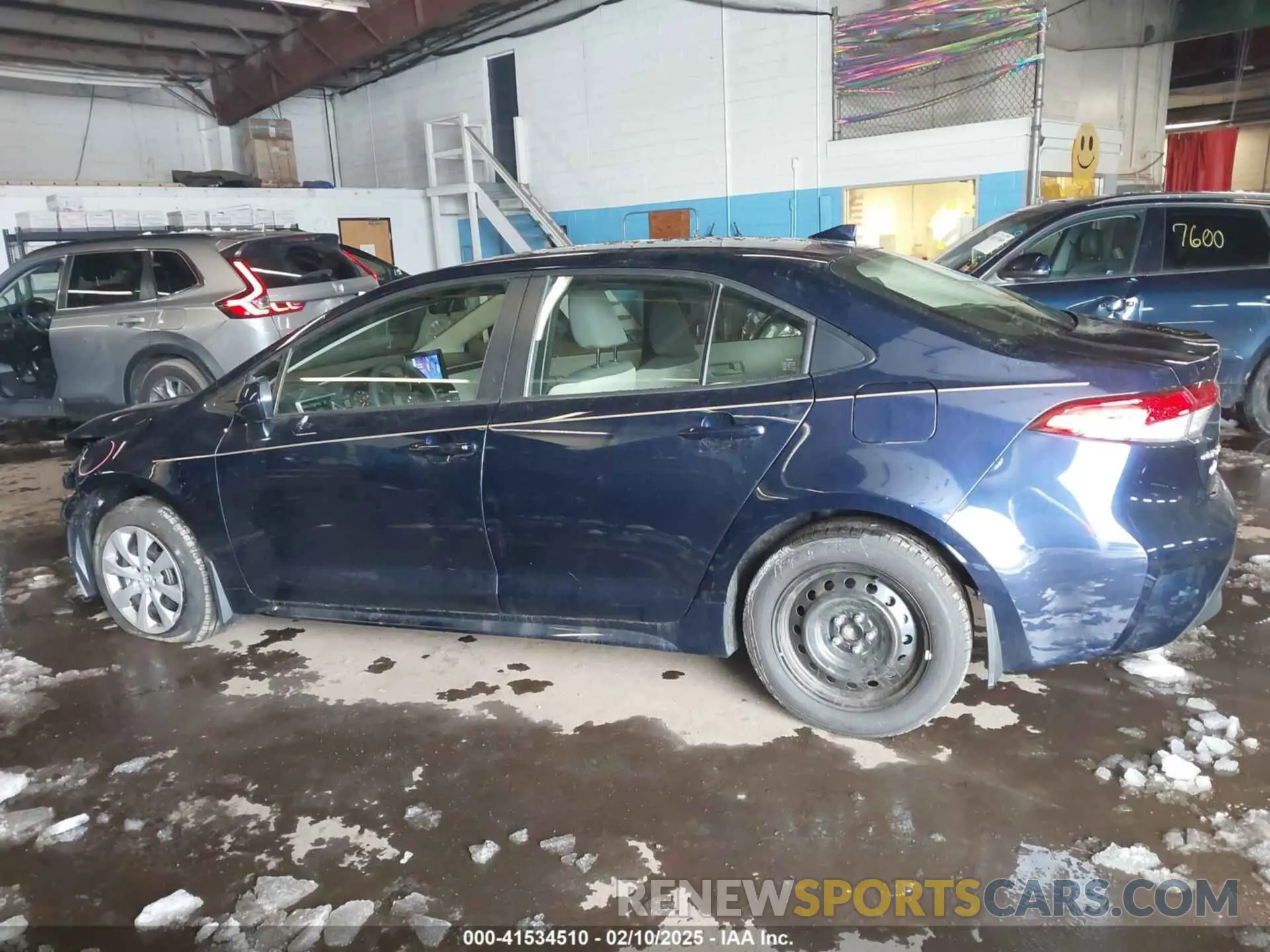 14 fotografías del automóvil dañado JTDBCMFE6S3071845 TOYOTA COROLLA 2025