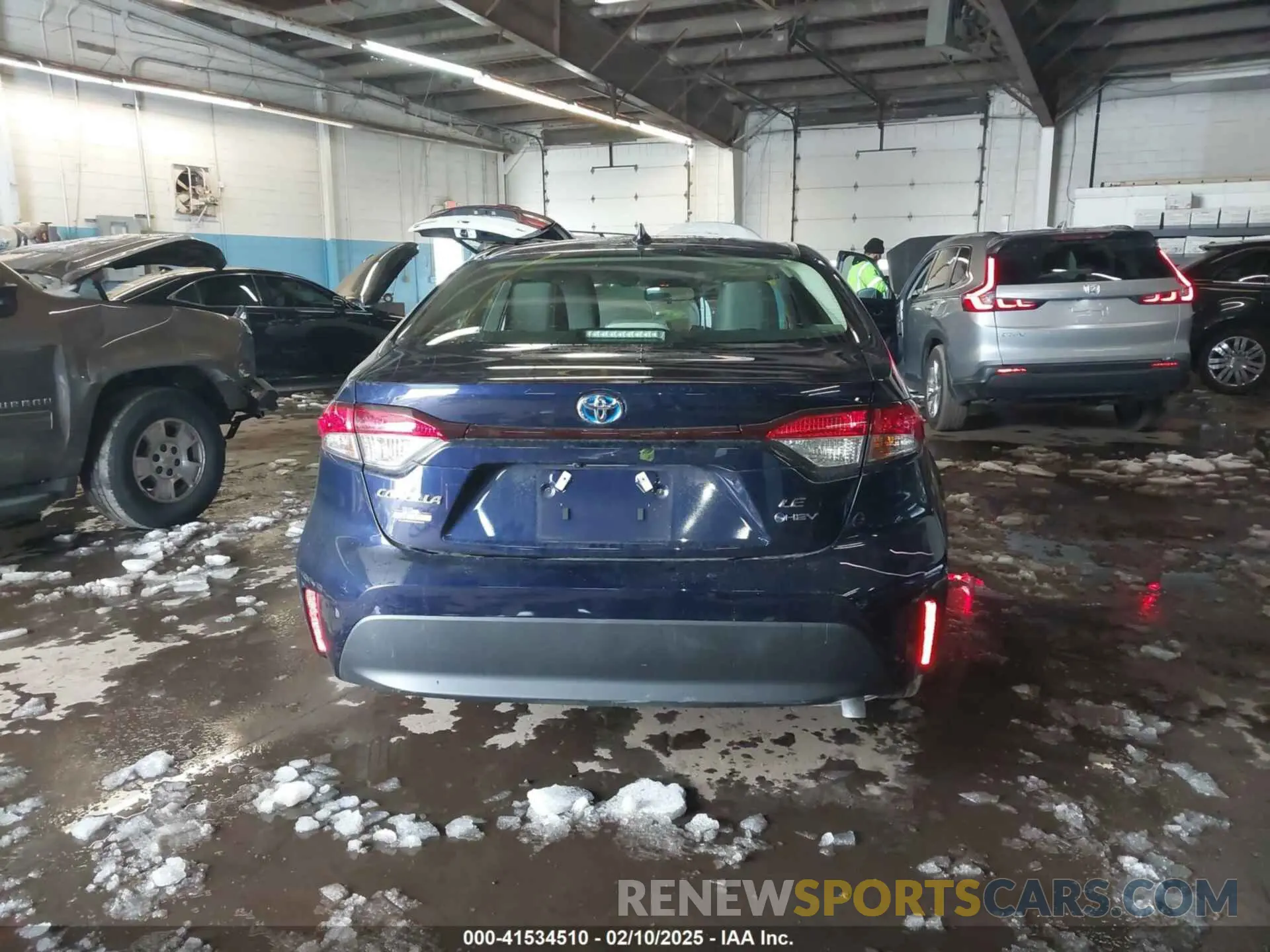 16 fotografías del automóvil dañado JTDBCMFE6S3071845 TOYOTA COROLLA 2025