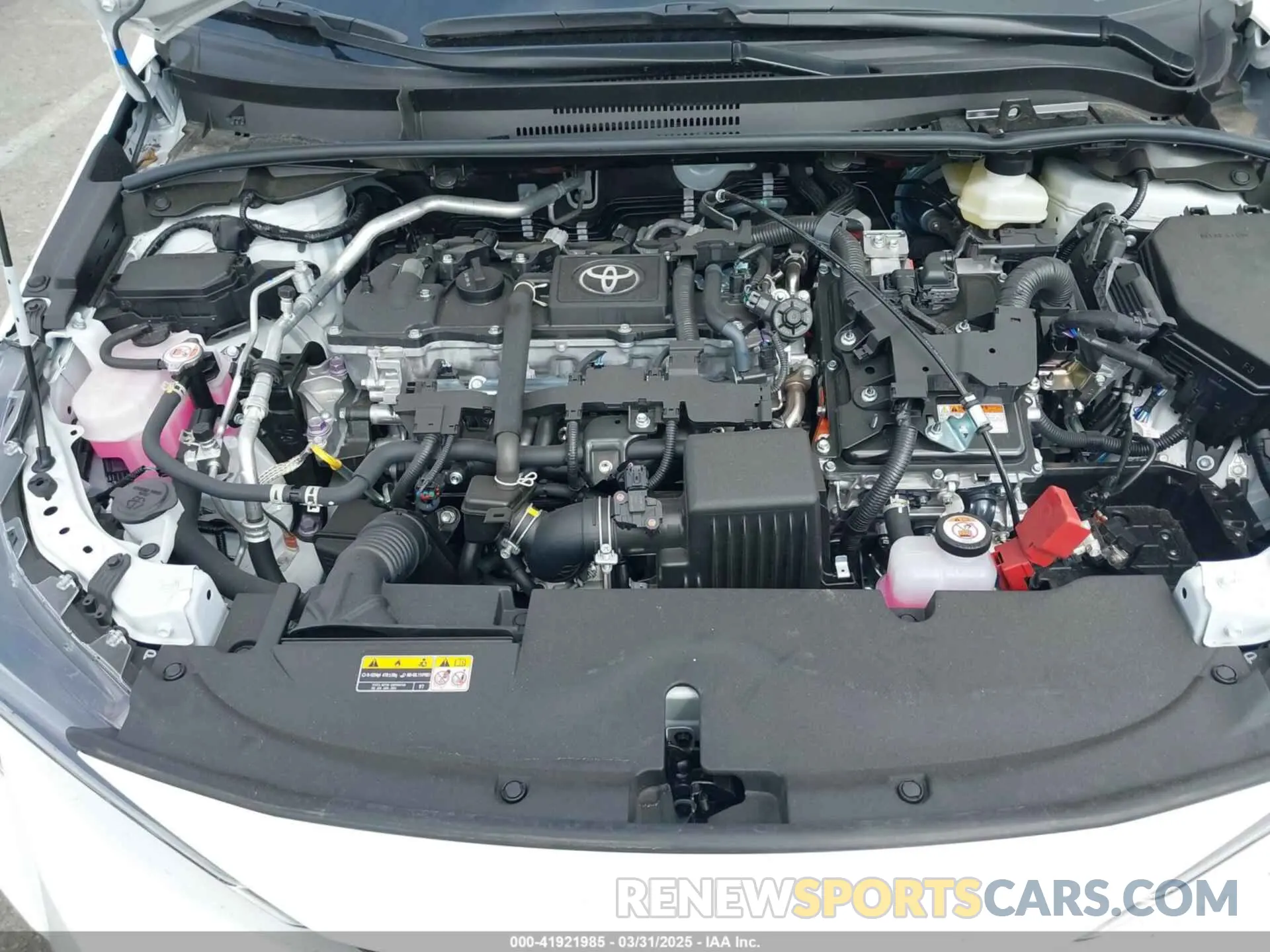 10 fotografías del automóvil dañado JTDBCMFE6S3074311 TOYOTA COROLLA 2025