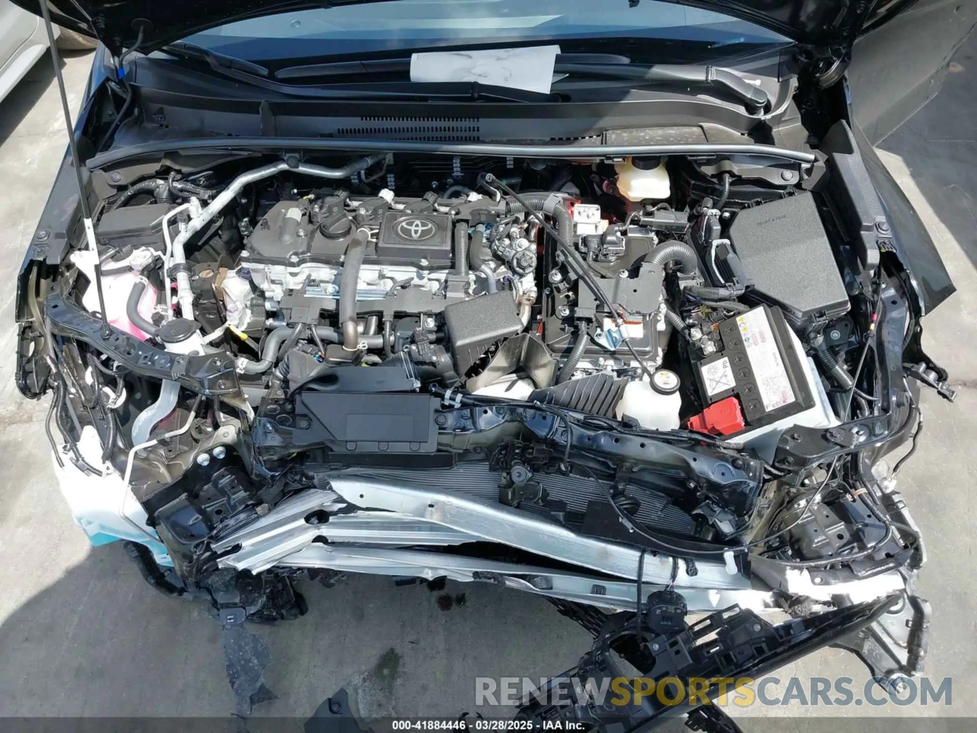 10 fotografías del automóvil dañado JTDBCMFE6S3078133 TOYOTA COROLLA 2025