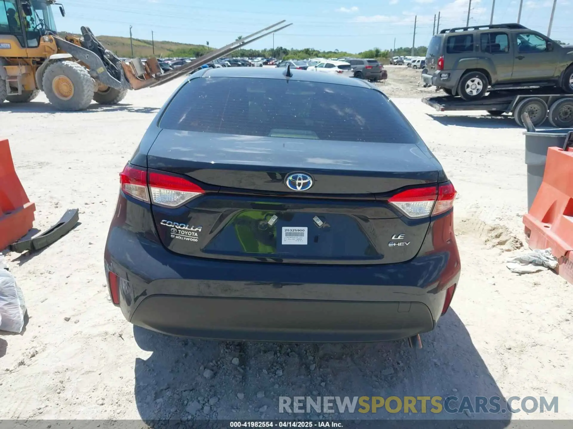 16 fotografías del automóvil dañado JTDBCMFE6S3081209 TOYOTA COROLLA 2025