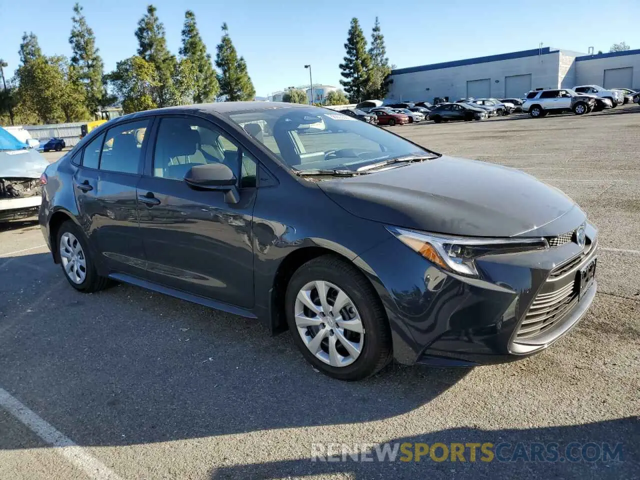 4 fotografías del automóvil dañado JTDBCMFE7S3074141 TOYOTA COROLLA 2025