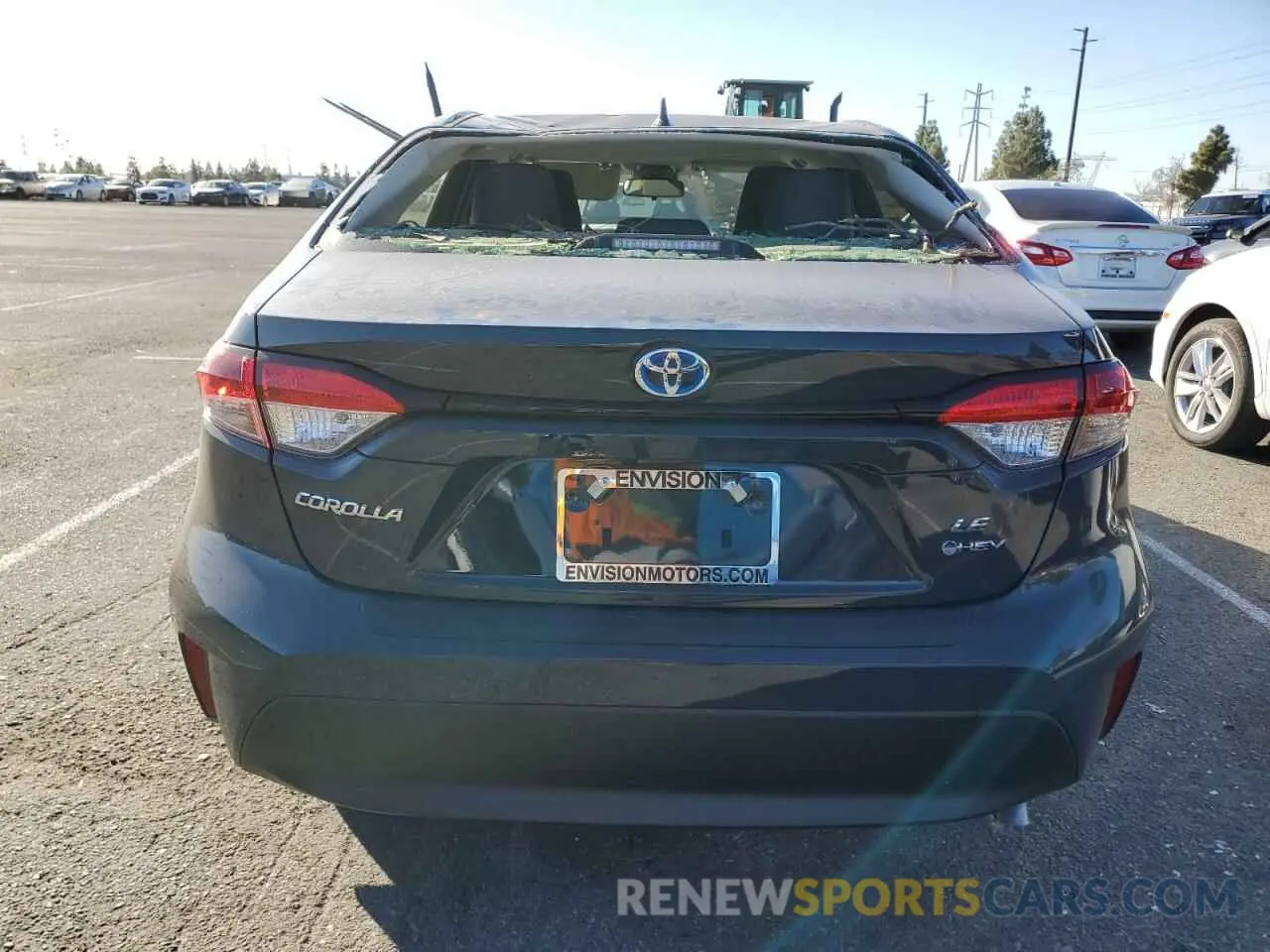 6 fotografías del automóvil dañado JTDBCMFE7S3074141 TOYOTA COROLLA 2025