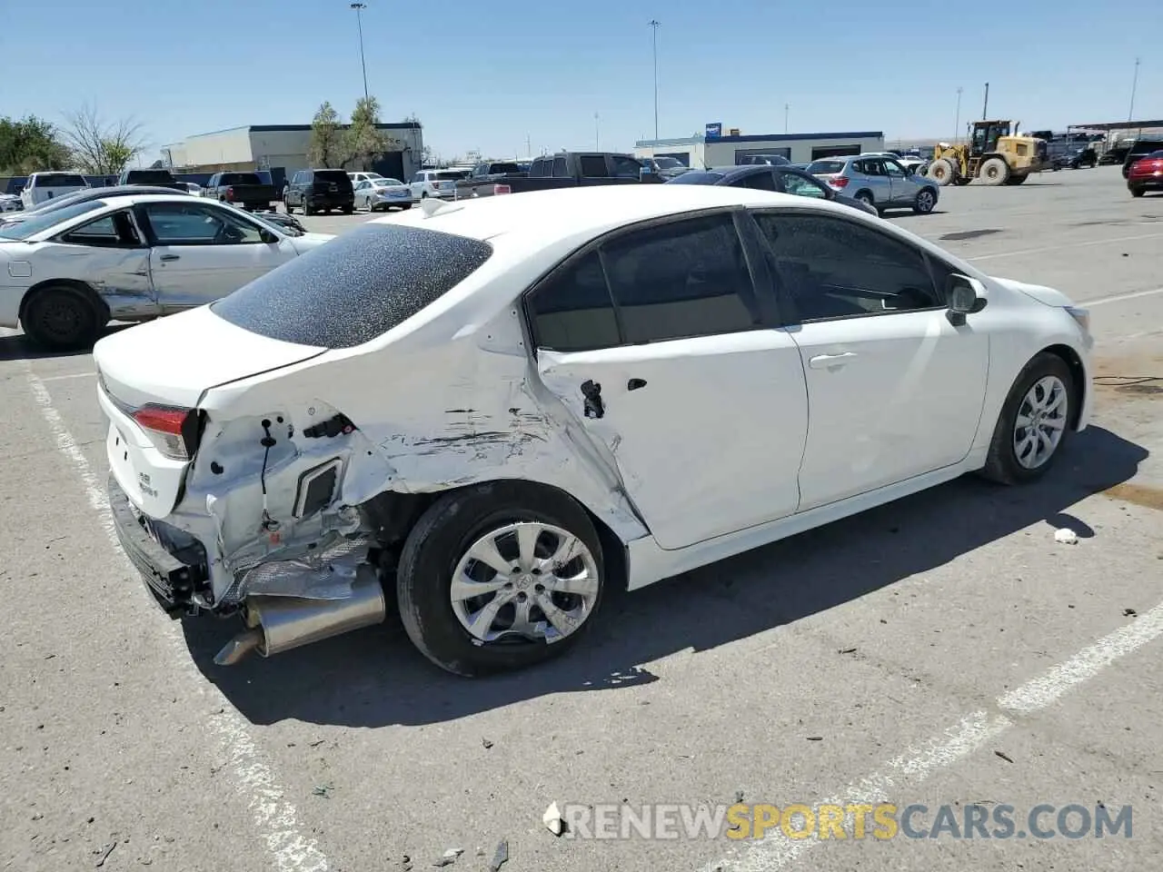 3 fotografías del automóvil dañado JTDBCMFE8SJ041662 TOYOTA COROLLA 2025