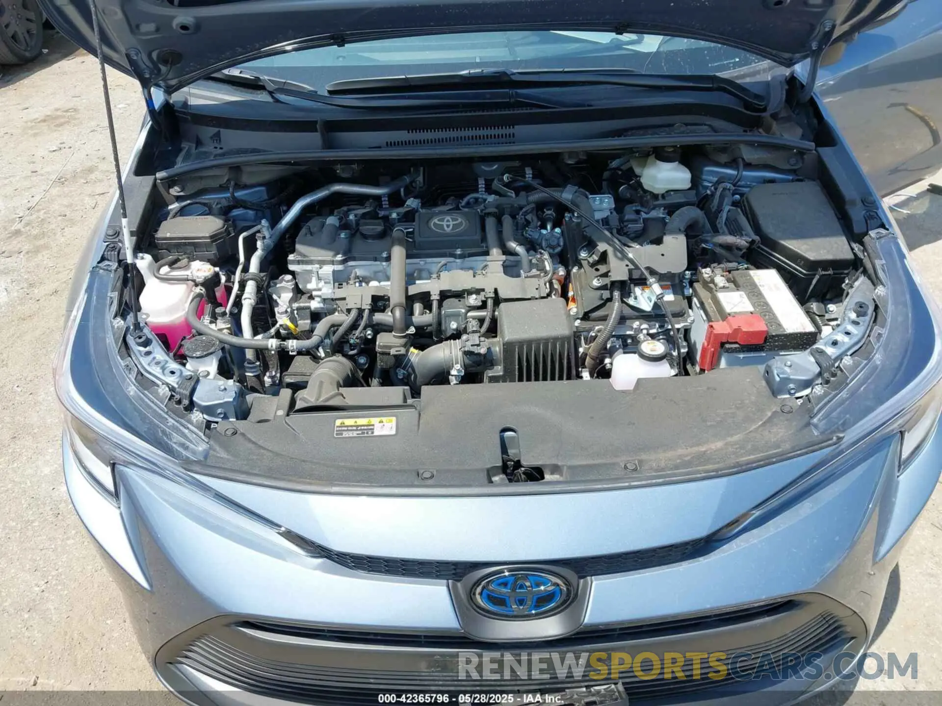 10 fotografías del automóvil dañado JTDBCMFE9S3080264 TOYOTA COROLLA 2025