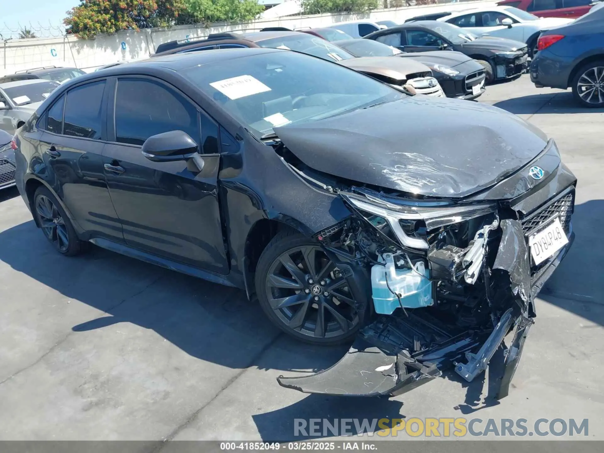 1 fotografías del automóvil dañado JTDBCMFEXSJ041677 TOYOTA COROLLA 2025