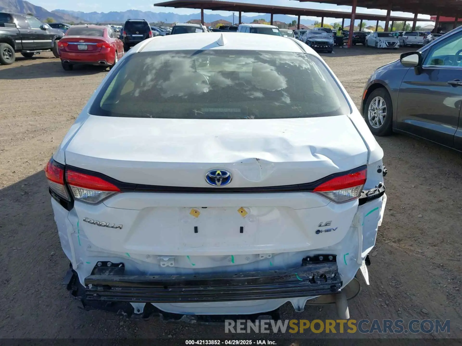 16 fotografías del automóvil dañado JTDBCMFEXSJ042912 TOYOTA COROLLA 2025