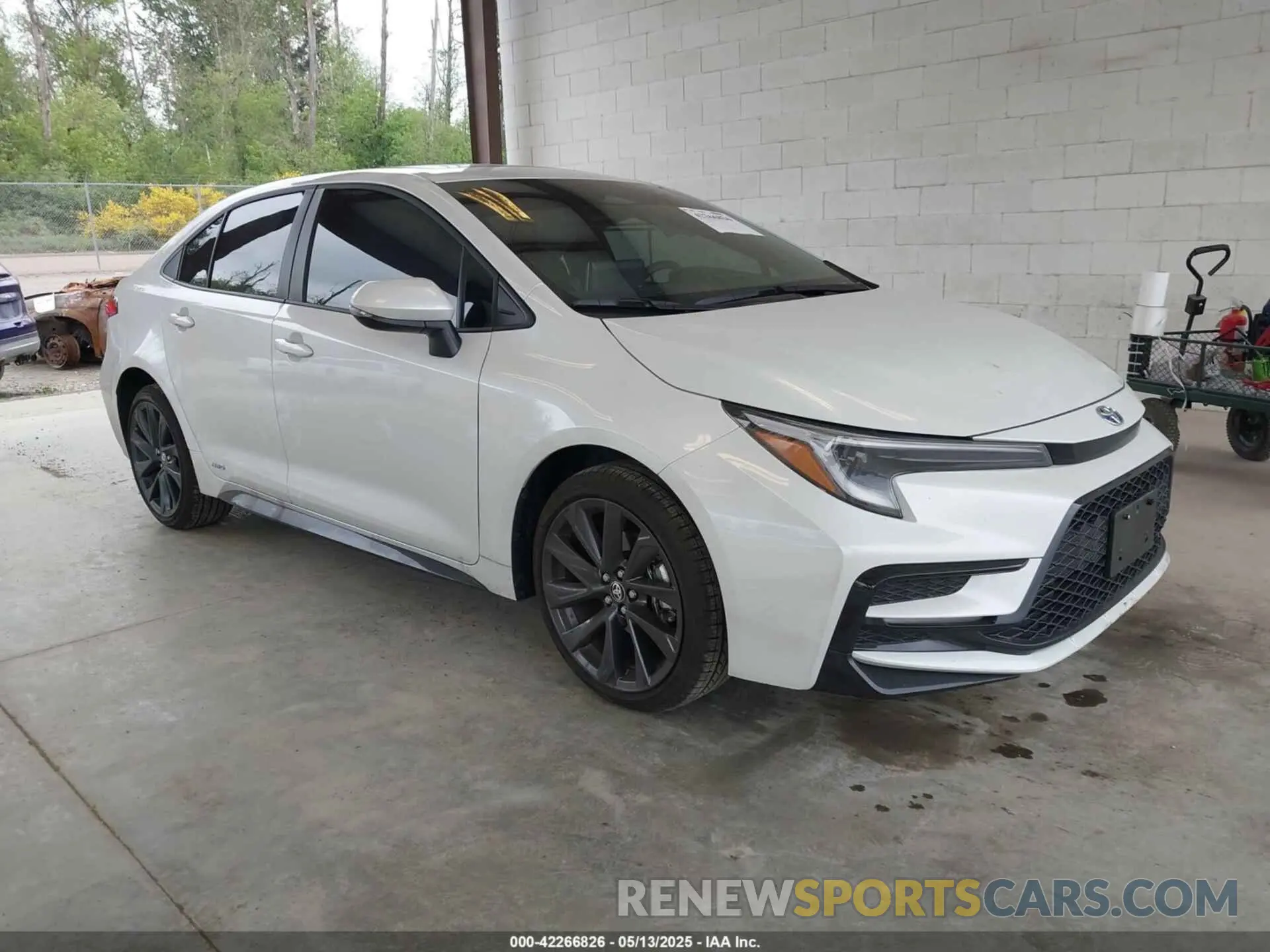 1 fotografías del automóvil dañado JTDBDMHE3SJ012578 TOYOTA COROLLA 2025