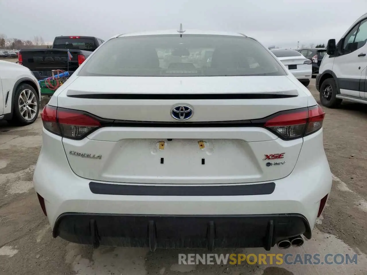 6 fotografías del automóvil dañado JTDBDMHE5SJ011965 TOYOTA COROLLA 2025