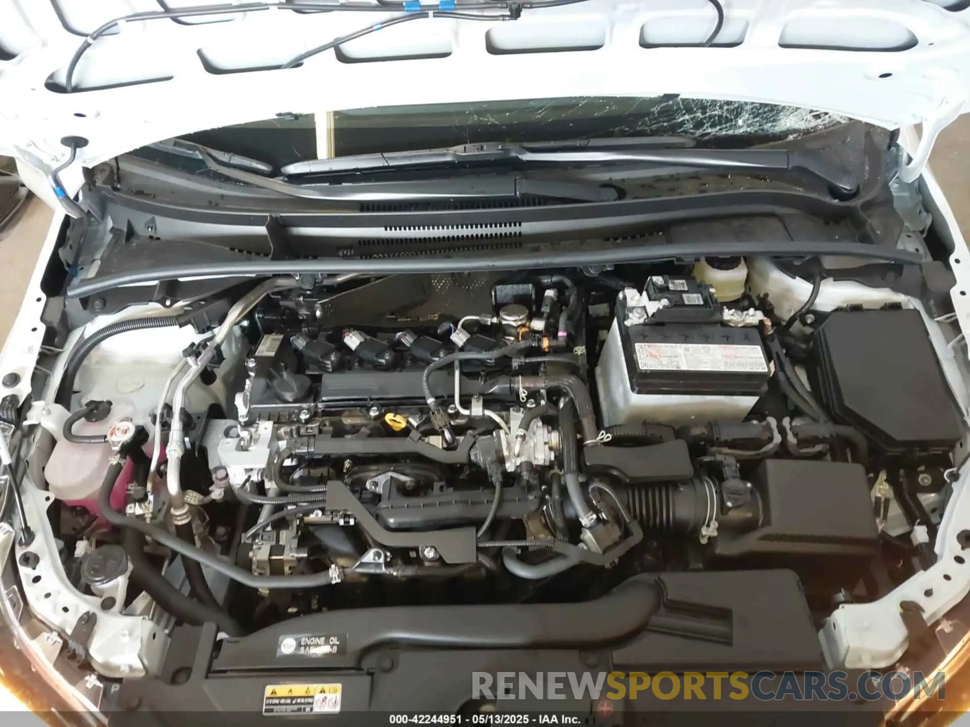 10 fotografías del automóvil dañado JTDS4MCE2SJ108564 TOYOTA COROLLA 2025