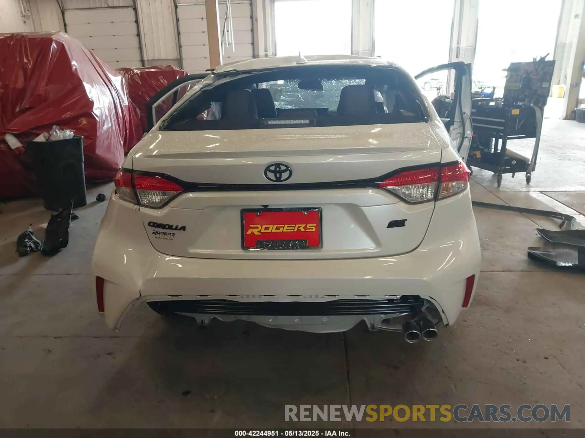 17 fotografías del automóvil dañado JTDS4MCE2SJ108564 TOYOTA COROLLA 2025