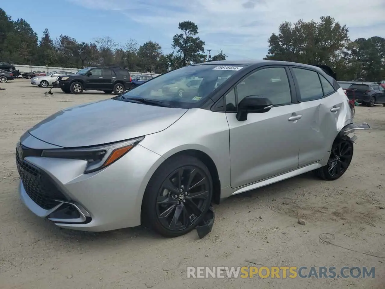1 fotografías del automóvil dañado JTNC4MBE9S3235415 TOYOTA COROLLA 2025