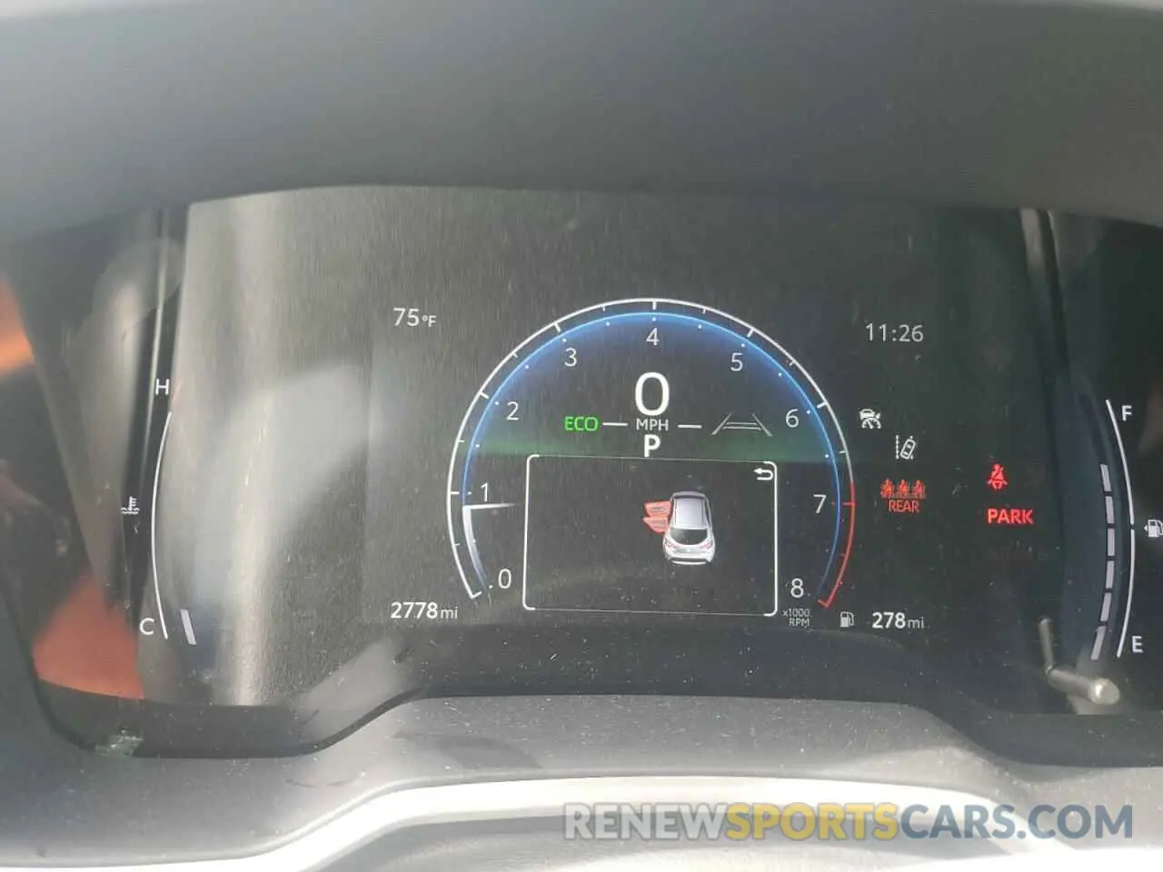 9 fotografías del automóvil dañado JTNC4MBE9S3235415 TOYOTA COROLLA 2025