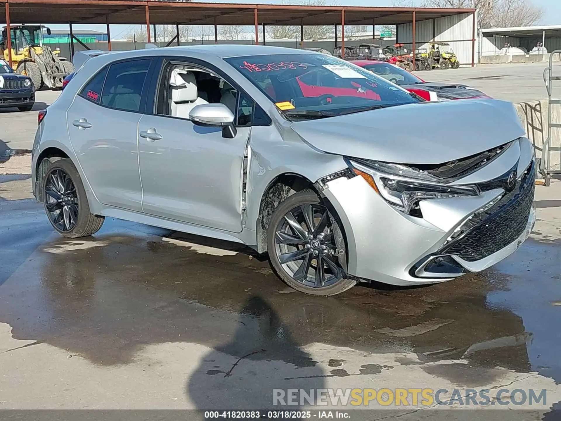 1 fotografías del automóvil dañado JTNC4MBEXS3242177 TOYOTA COROLLA 2025