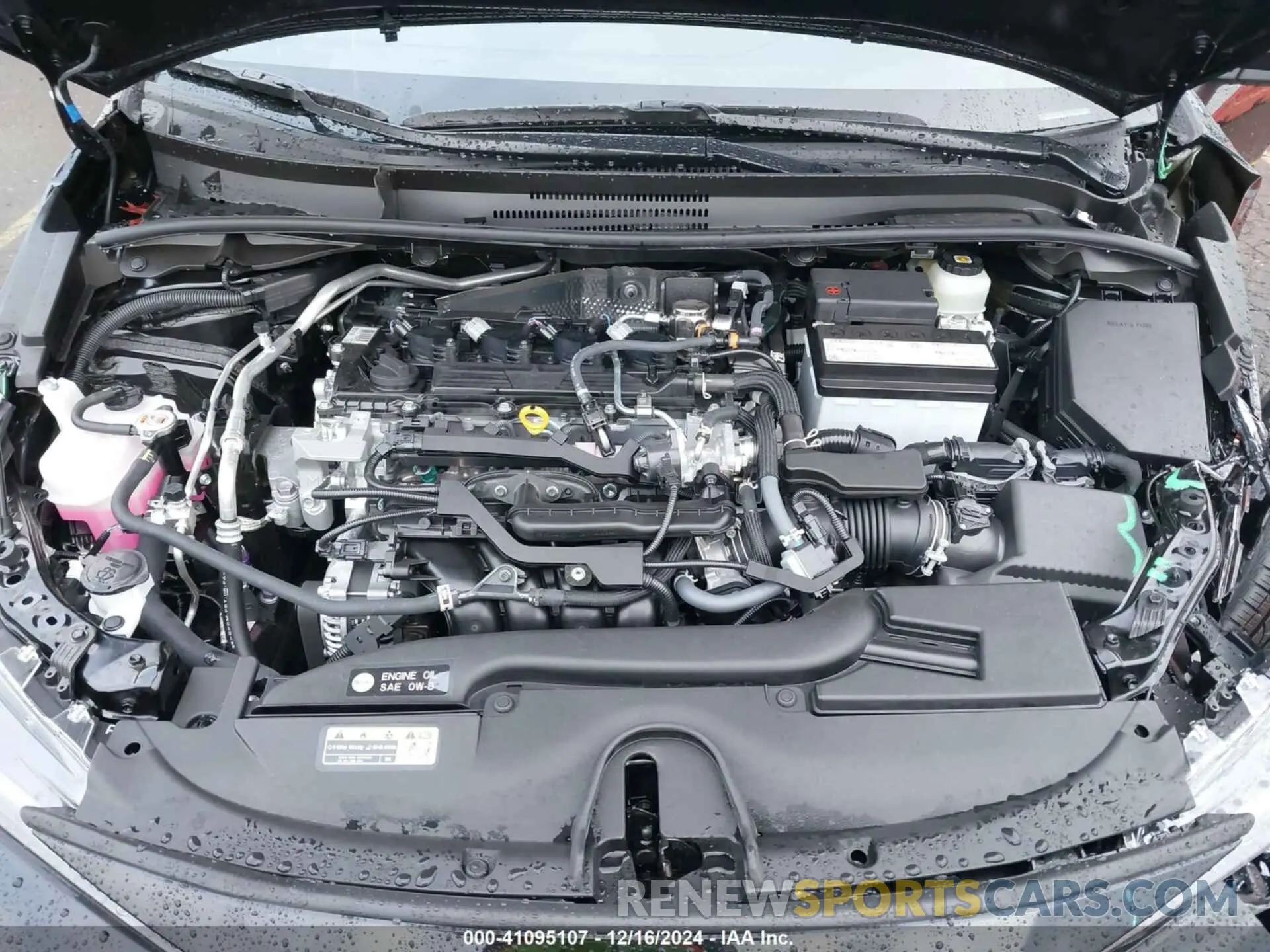 10 fotografías del automóvil dañado JTND4MBE0S3237395 TOYOTA COROLLA 2025