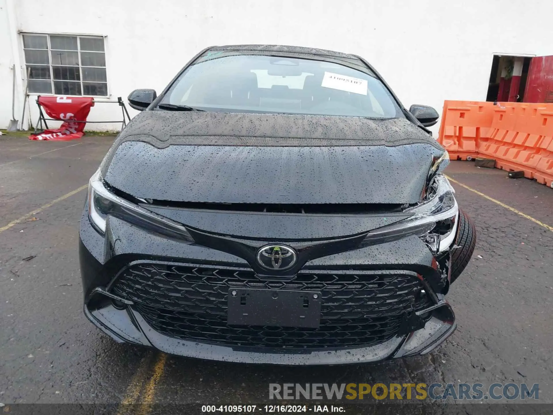 12 fotografías del automóvil dañado JTND4MBE0S3237395 TOYOTA COROLLA 2025