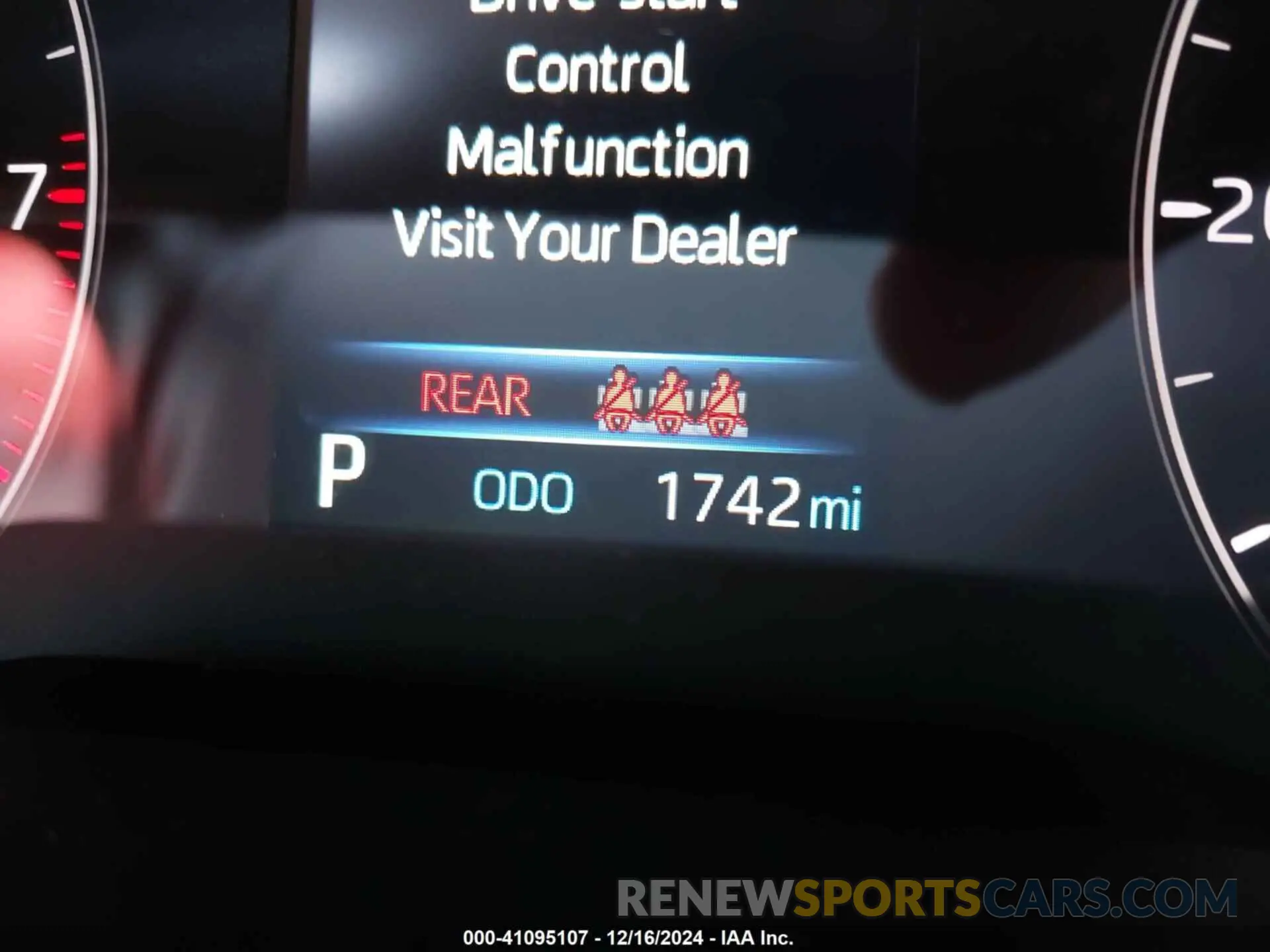 15 fotografías del automóvil dañado JTND4MBE0S3237395 TOYOTA COROLLA 2025