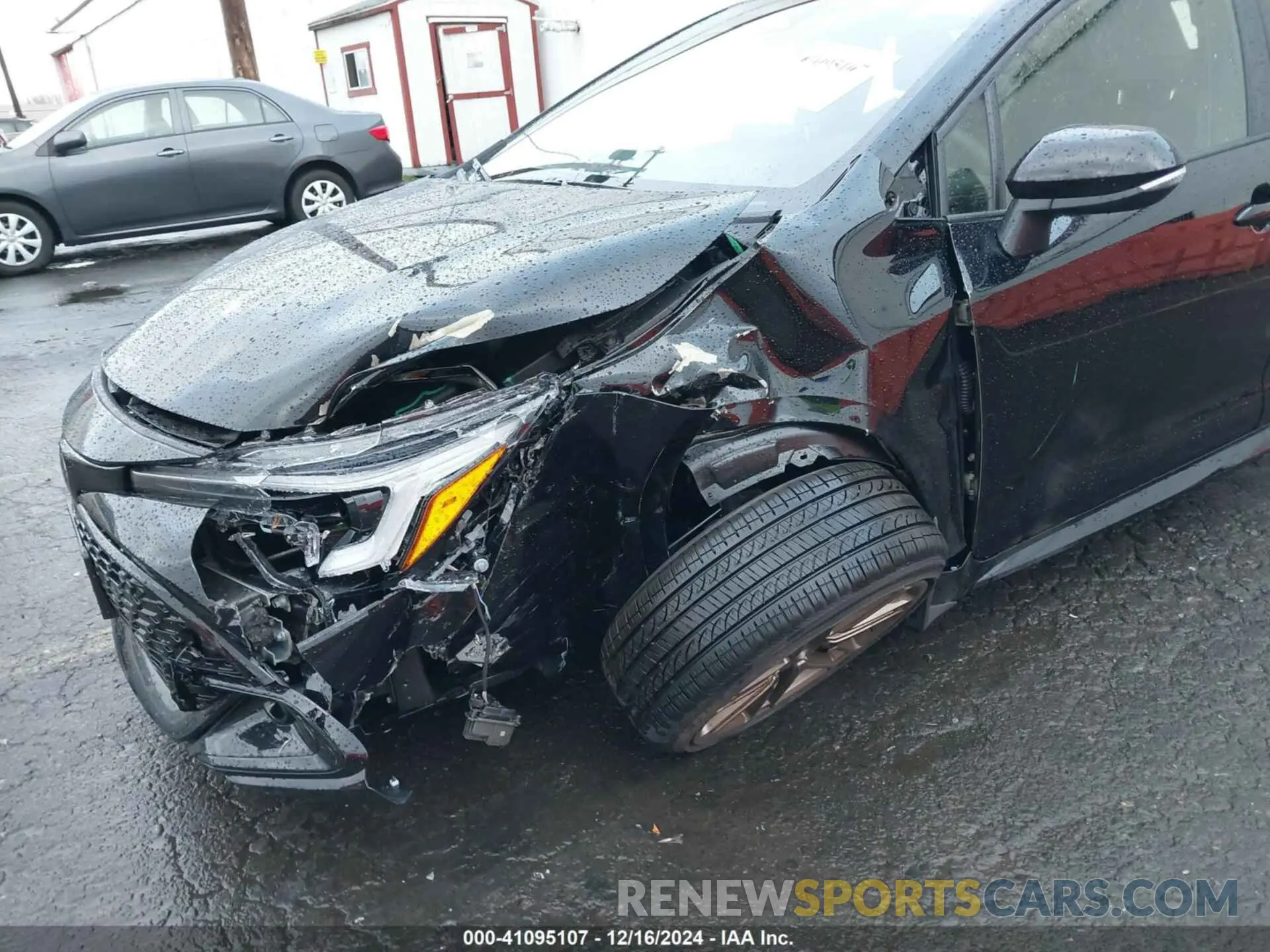 6 fotografías del automóvil dañado JTND4MBE0S3237395 TOYOTA COROLLA 2025