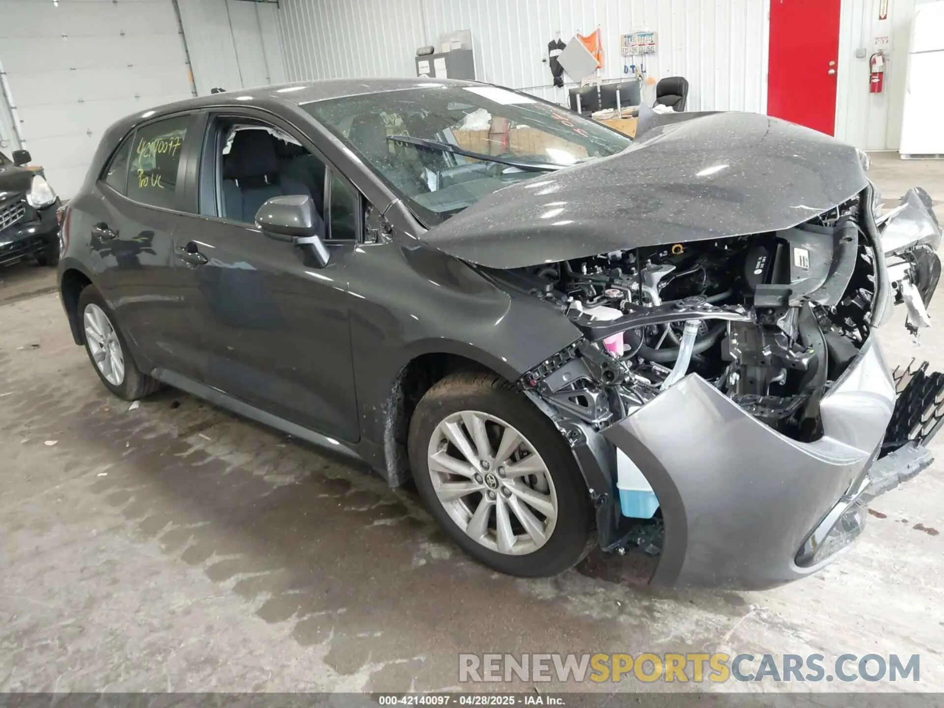 1 fotografías del automóvil dañado JTND4MBE6S3233741 TOYOTA COROLLA 2025
