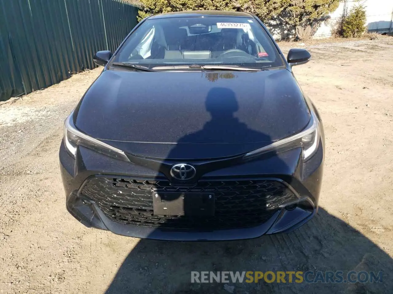 5 fotografías del automóvil dañado JTND4MBE6S3241127 TOYOTA COROLLA 2025