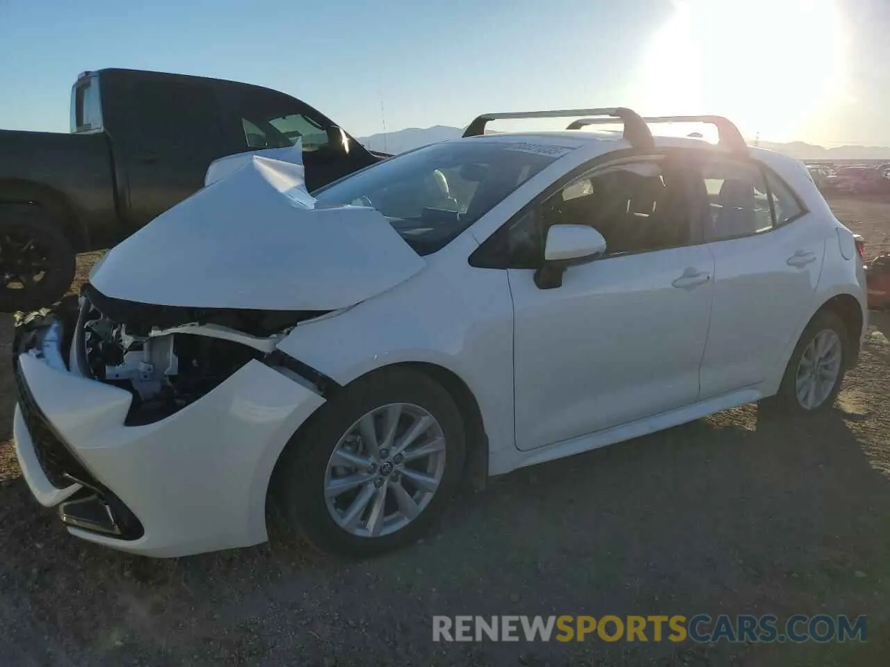 1 fotografías del automóvil dañado JTND4MBE7S3239533 TOYOTA COROLLA 2025