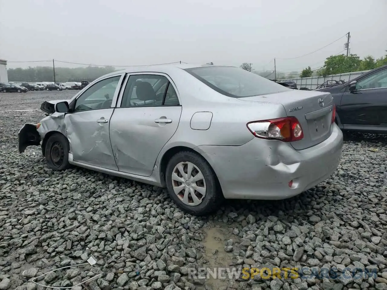 2 fotografías del automóvil dañado JTDBL40E49J044335 TOYOTA COROLLA 2026