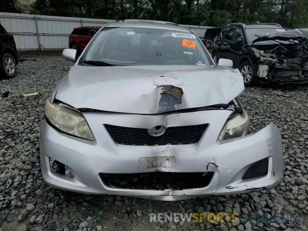 5 fotografías del automóvil dañado JTDBL40E49J044335 TOYOTA COROLLA 2026