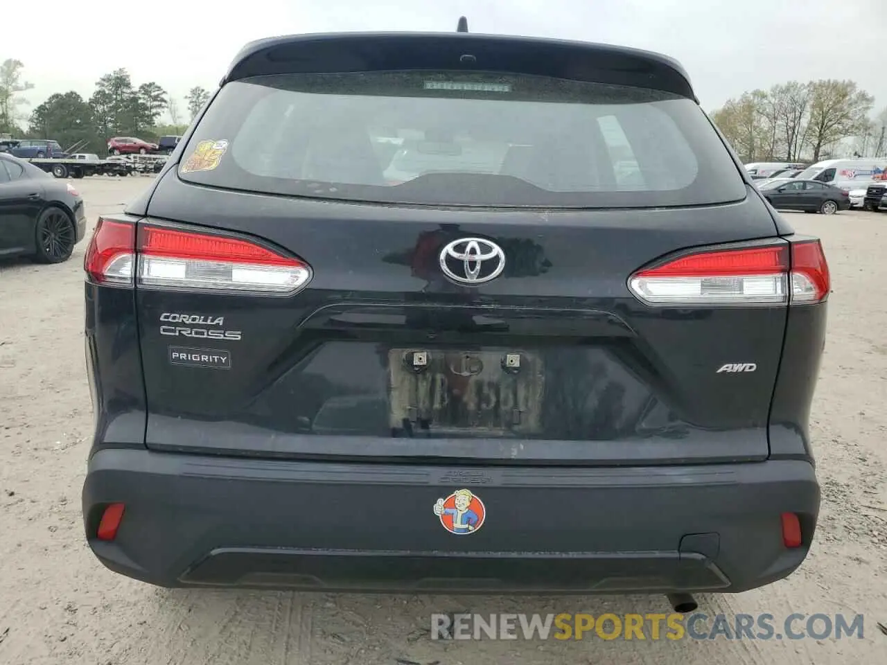 6 fotografías del automóvil dañado 7MUAAABG4NV027620 TOYOTA COROLLA CR 2022