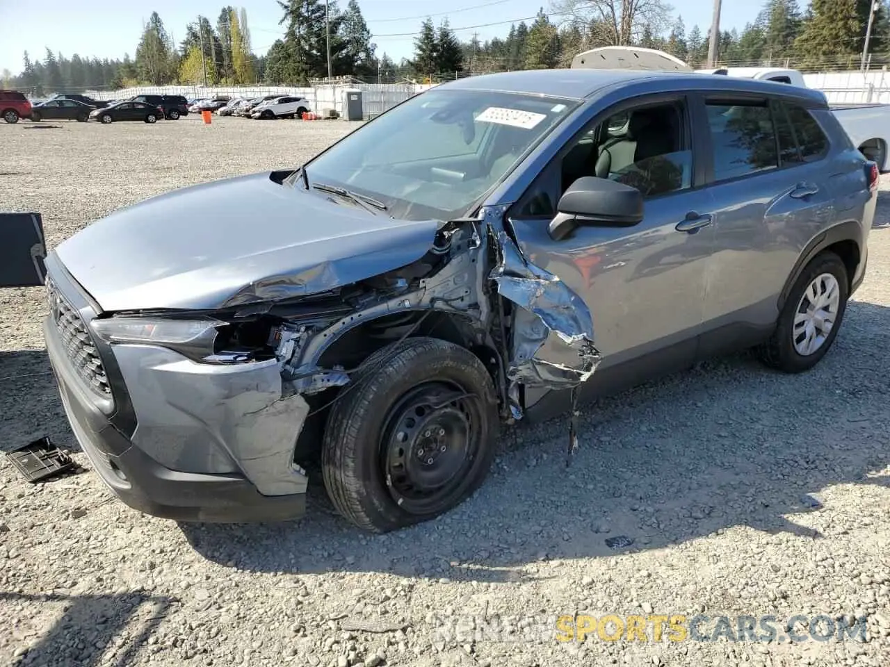 1 fotografías del automóvil dañado 7MUAAABG8NV018256 TOYOTA COROLLA CR 2022