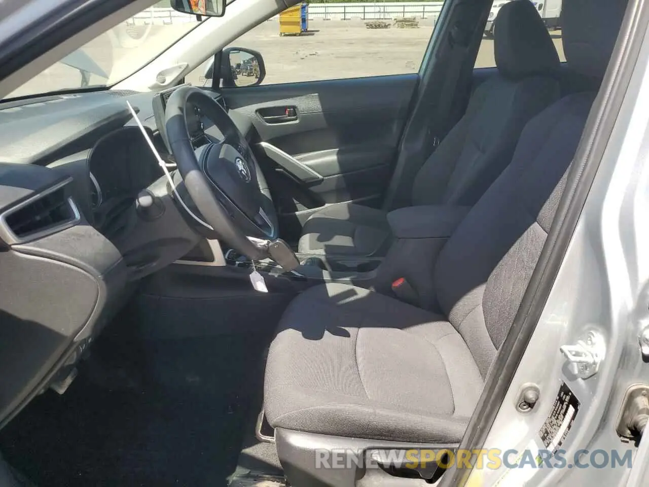 7 fotografías del automóvil dañado 7MUBAAAG2NV002138 TOYOTA COROLLA CR 2022
