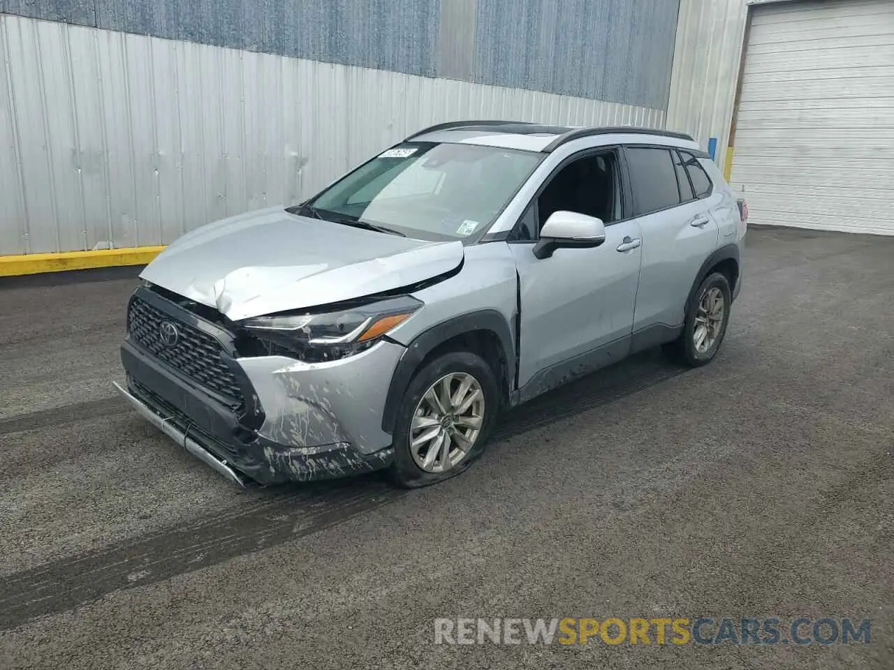 1 fotografías del automóvil dañado 7MUBAAAG3NV027601 TOYOTA COROLLA CR 2022