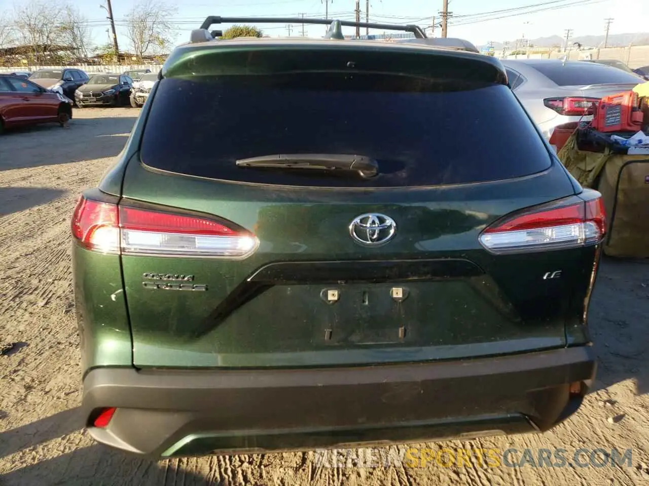 6 fotografías del automóvil dañado 7MUBAAAG4NV002500 TOYOTA COROLLA CR 2022