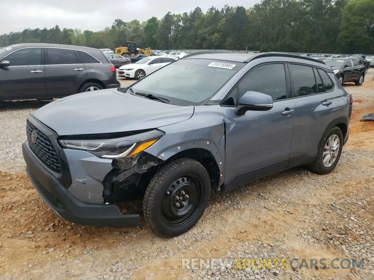 1 fotografías del automóvil dañado 7MUBAAAG7NV021834 TOYOTA COROLLA CR 2022