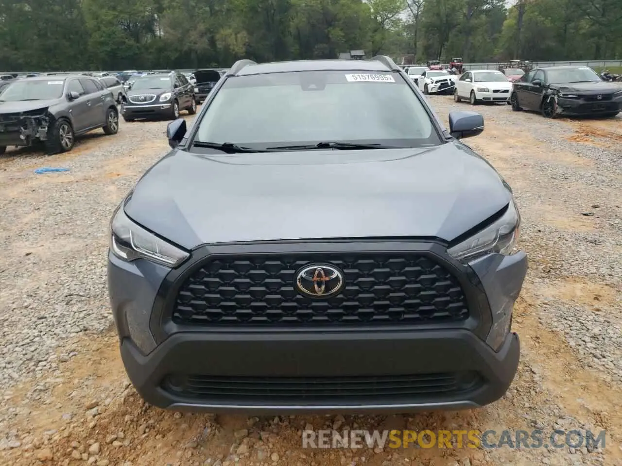 5 fotografías del automóvil dañado 7MUBAAAG7NV021834 TOYOTA COROLLA CR 2022