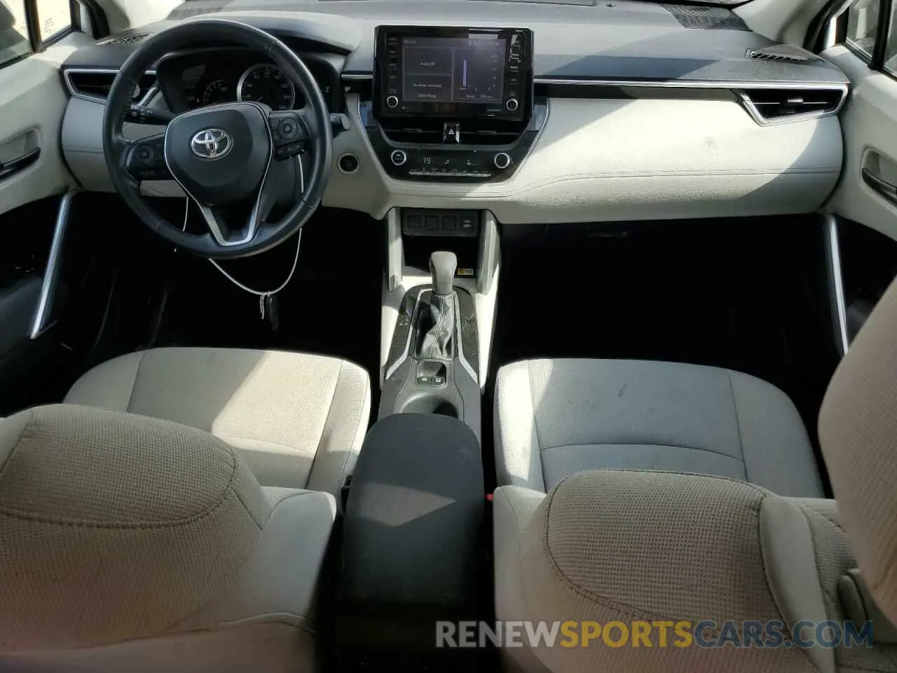 8 fotografías del automóvil dañado 7MUBAAAG8NV026010 TOYOTA COROLLA CR 2022